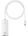 Hub 4w1 Baseus Lite Series USB do 4x USB 3.0 1m (biały)