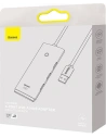 Hurtownia GSM - Hub 4w1 Baseus Lite Series USB do 4x USB 3.0 1m (biały) - BSU3304WHT - {ean13} - Hurt