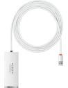 Hub 4w1 Baseus Lite Series USB do 4x USB 3.0 2m (biały)