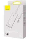 Wholesale Hub 4in1 Baseus Lite Series USB-C - 4x USB 3.0 + USB-C, 25cm (black) - BSU3307BLK - {ean13} - Hurt