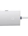 Hurtownia GSM - Hub 4w1 Baseus Lite Series USB-C do 4x USB 3.0 + USB-C, 25cm (biały) - BSU3308WHT - {ean13} - Hurt