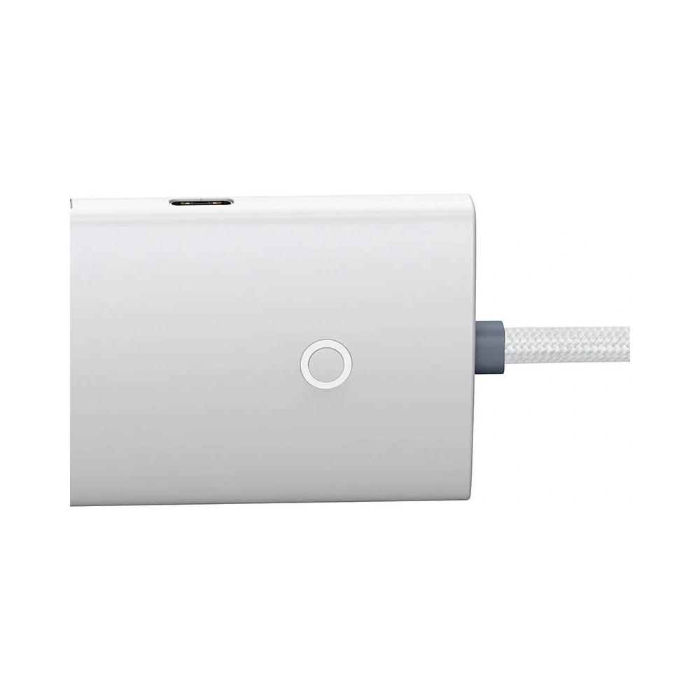 Hurtownia GSM - Hub 4w1 Baseus Lite Series USB-C na 4x USB 3.0 + USB-C, 25cm (bílá) - BSU3308WHT - {ean13} - Hurt