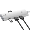 Hurtownia GSM - Hub 4w1 Baseus Lite Series USB-C do 4x USB 3.0 + USB-C, 25cm (biały) - BSU3308WHT - {ean13} - Hurt