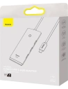 Hurtownia GSM - Hub 4w1 Baseus Lite Series USB-C na 4x USB 3.0 + USB-C, 1m (černý) - BSU3309BLK - {ean13} - Hurt