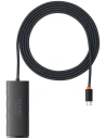 Hurtownia GSM - Hub 4w1 Baseus Lite Series USB-C do 4x USB 3.0 + USB-C, 2m (czarny) - BSU3311BLK - {ean13} - Hurt