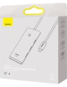 Wholesale Hub 4in1 Baseus Lite Series USB-C - 4x USB 3.0 + USB-C, 2m (white) - BSU3312WHT - {ean13} - Hurt
