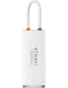 Wholesale Hub 5in1 Baseus Lite Series USB-C - 3x USB 3.0 + USB-C + HDMI (white) - BSU3313WHT - {ean13} - Hurt