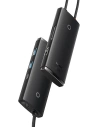 Hurtownia GSM - Hub 6v1 Baseus Lite Series USB-C na 2x USB 3.0 + USB-C + HDMI + SD/TF (černý) - BSU3314BLK - {ean13} - Hurt