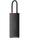 Hurtownia GSM - Hub 6w1 Baseus Lite Series USB-C do 2x USB 3.0 + USB-C PD + HDMI + SD/TF (czarny) - BSU3315BLK - {ean13} - Hurt