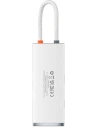 Wholesale Hub 6in1 Baseus Lite Series USB-C - 2x USB 3.0 + USB-C PD + HDMI + SD/TF (white) - BSU3316WHT - {ean13} - Hurt