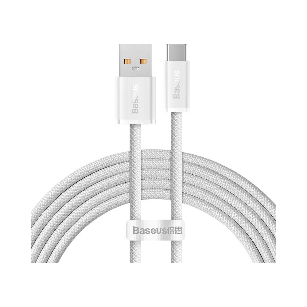 Hurtownia GSM - Kabel Baseus Dynamic Series USB - USB-C 100W 2m (bílý) - BSU3323WHT - {ean13} - Hurt