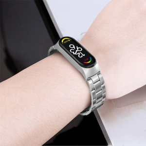 Wholesale Tech-Protect Stainless Xiaomi Mi Band 7 Black - THP1133BLK - {ean13} - Hurt