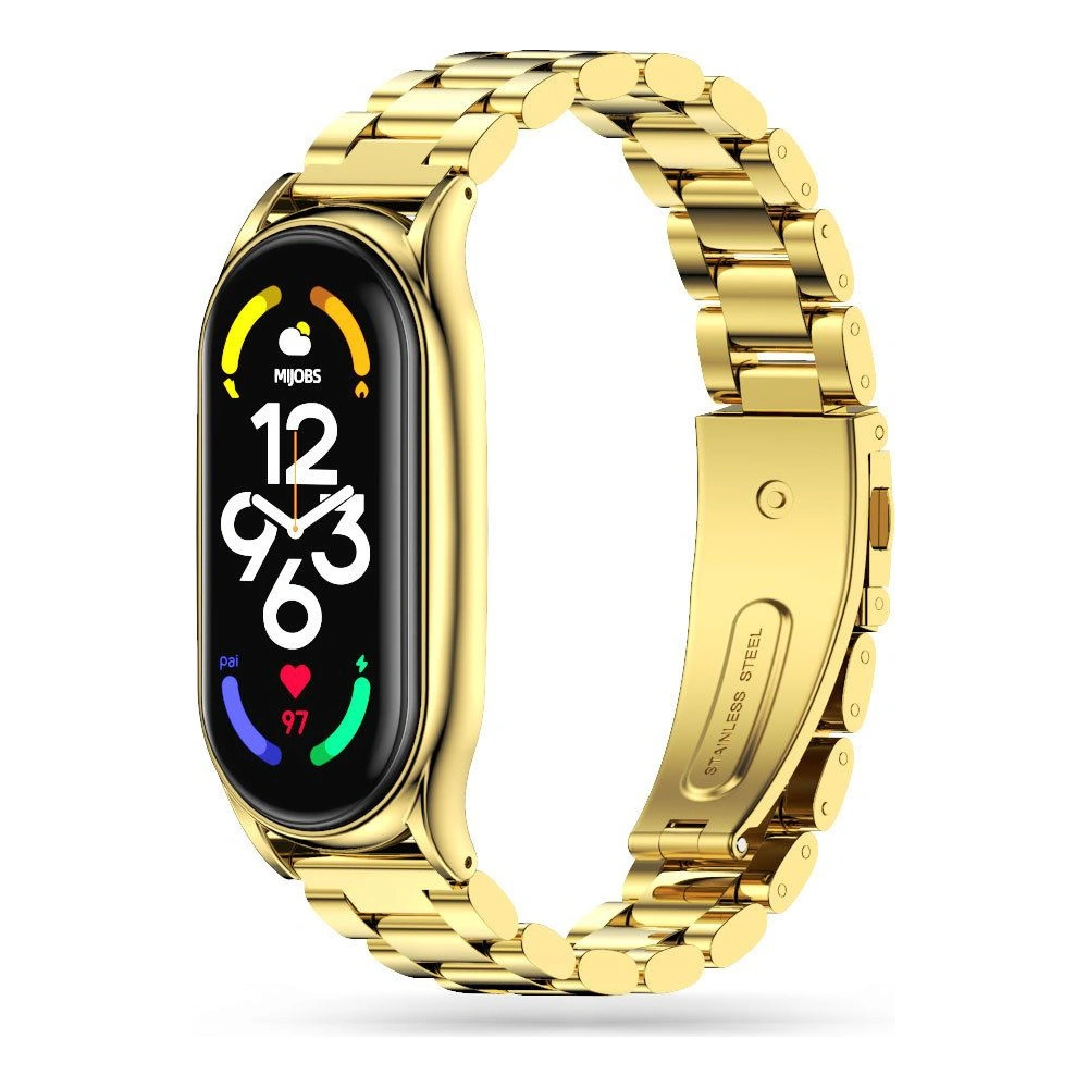 Hurtownia GSM - Pasek Tech-Protect Nerezový Xiaomi Mi Band 7 Gold - THP1134GLD - {ean13} - Hurt