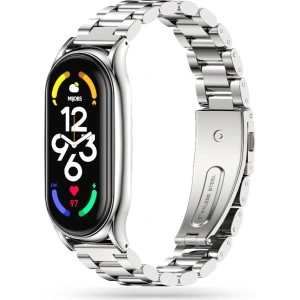 Pasek Tech-Protect Stainless Xiaomi Mi Band 7 Silver