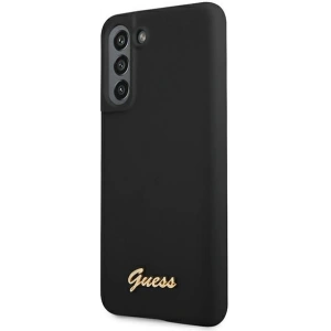 Hurtownia GSM - Etui Guess GUHCS21FLSLMGBK Samsung Galaxy S21 FE černý/black hardcase Silicone Script Metal Logo - GUE1817BLK - {ean13} - Hurt