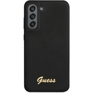 Hurtownia GSM - Etui Guess GUHCS21FLSLMGBK Samsung Galaxy S21 FE czarny/black hardcase Silicone Script Metal Logo - GUE1817BLK - {ean13} - Hurt