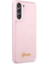Wholesale Guess GUHCS21FLSLMGLA Samsung Galaxy S21 FE lavender hardcase Silicone Script Metal Logo - GUE1819LAV - {ean13} - Hurt
