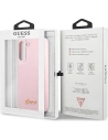 Wholesale Guess GUHCS21FLSLMGLA Samsung Galaxy S21 FE lavender hardcase Silicone Script Metal Logo - GUE1819LAV - {ean13} - Hurt