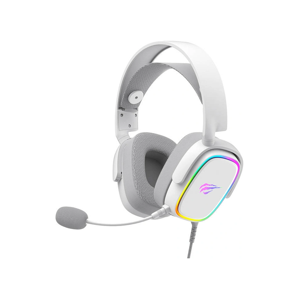 Hurtownia GSM - Herní sluchátka Havit H2035U RGB (bílé) - HVT179WHT - {ean13} - Hurt