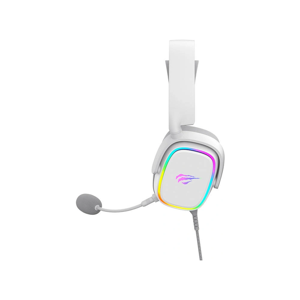 Hurtownia GSM - Słuchawki gamingowe Havit H2035U RGB (białe) - HVT179WHT - {ean13} - Hurt
