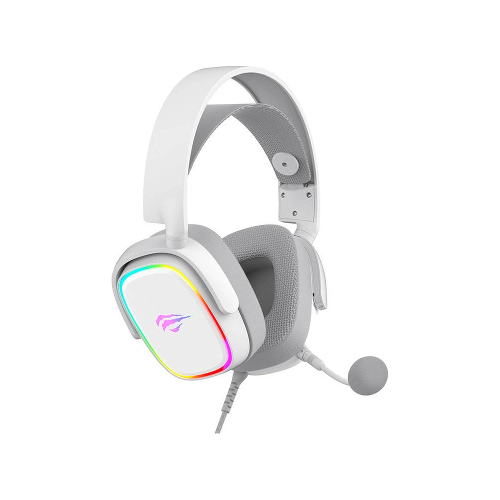 Hurtownia GSM - Herní sluchátka Havit H2035U RGB (bílé) - HVT179WHT - {ean13} - Hurt