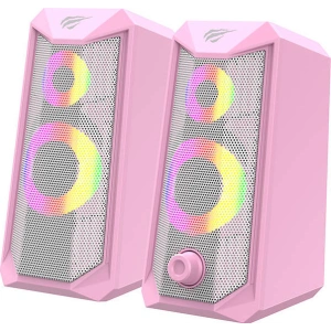 Wholesale Havit SK202 2.0 Speakers RGB (pink) - HVT181PNK - {ean13} - Hurt