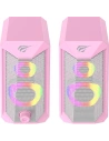 Hurtownia GSM - Głośniki komputerowe Havit SK202 pink 2.0 RGB (różowe) - HVT181PNK - {ean13} - Hurt