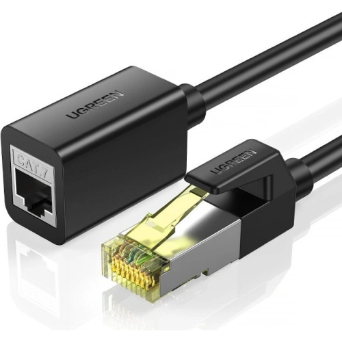 Kabel przedłużający UGREEN NW148 Ethernet RJ45 Cat 7 10Gbps 2m czarny