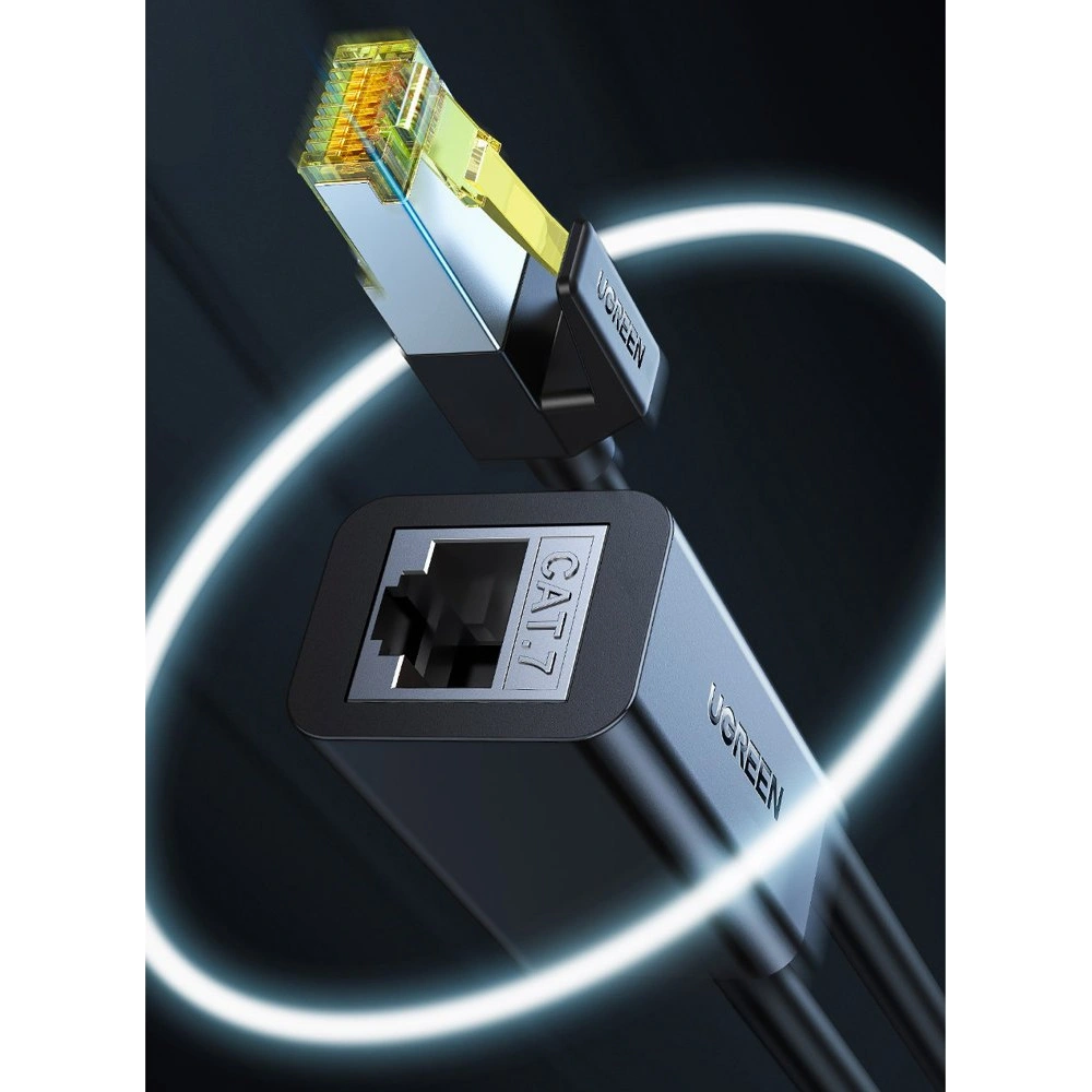 Hurtownia GSM - Kabel przedłużający UGREEN NW148 Ethernet RJ45 Cat 7 10Gbps 2m czarny - UGR1233BLK - {ean13} - Hurt