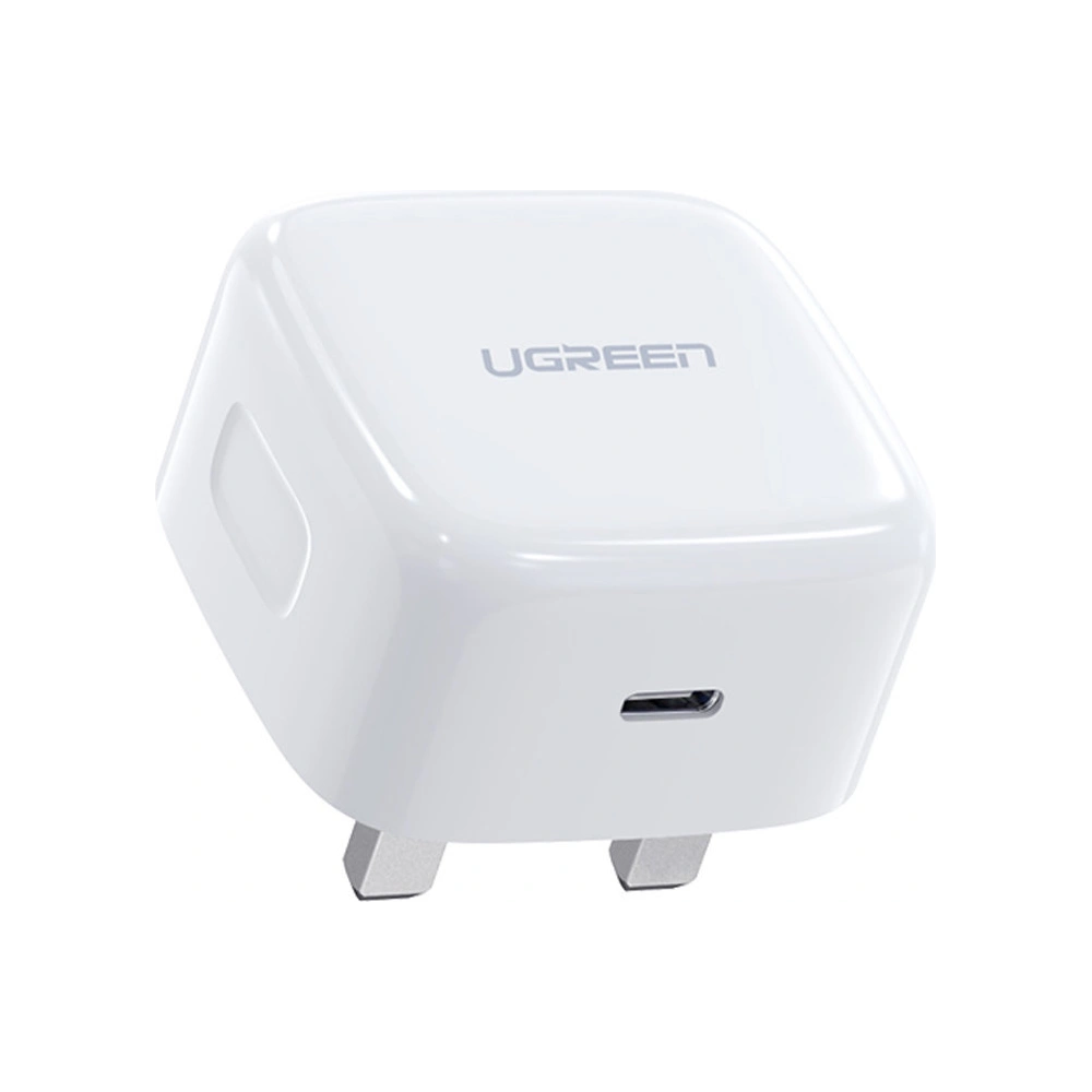Hurtownia GSM - Nabíječka UGREEN CD137 USB-C Power Delivery 3.0 Quick Charge 4.0 20W 3A (UK zástrčka) bílá - UGR1234WHT - {ean13} - Hurt