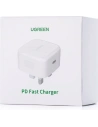 Hurtownia GSM - Nabíječka UGREEN CD137 USB-C Power Delivery 3.0 Quick Charge 4.0 20W 3A (UK zástrčka) bílá - UGR1234WHT - {ean13} - Hurt