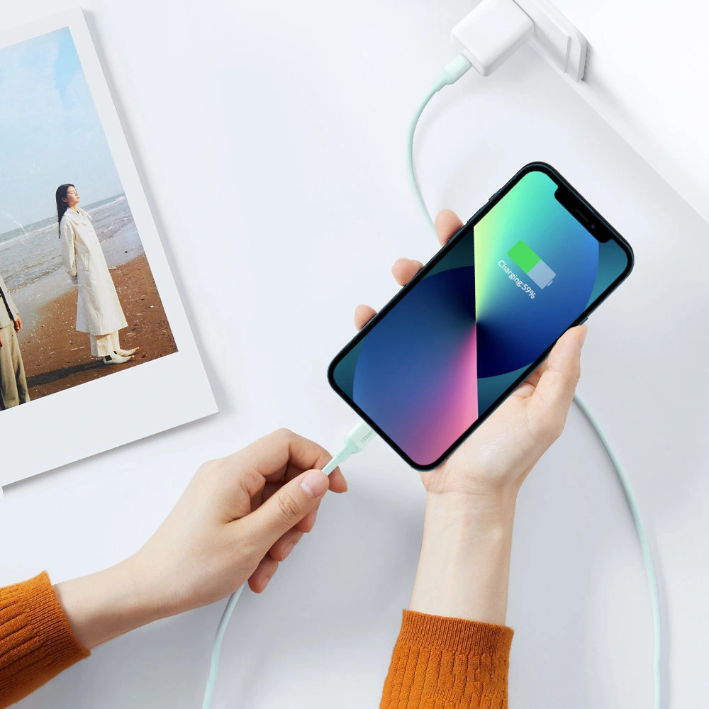 Hurtownia GSM - Kabel UGREEN US387 USB-C - Lightning MFI C94 Power Delivery 1m zelený - UGR1236GRN - {ean13} - Hurt