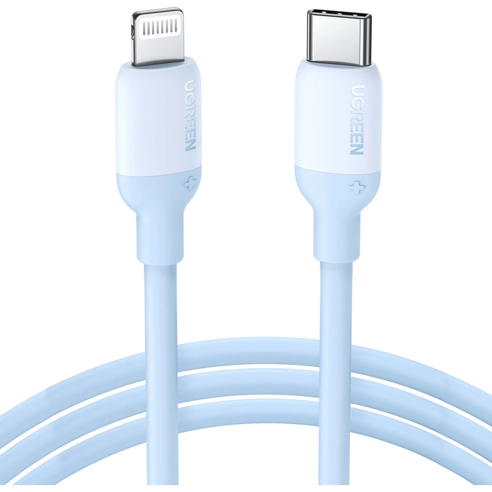 Hurtownia GSM - Kabel UGREEN US387 USB-C - Lightning MFI C94 Power Delivery 1m modrý - UGR1237BLU - {ean13} - Hurt
