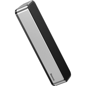 Baseus Moonlight Box Series silver parking number plate with telephone number