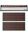 Hurtownia GSM - Parkingowa tabliczka z numerem telefonu Baseus Moonlight Box Series srebrny - BSU3324SLV - {ean13} - Hurt