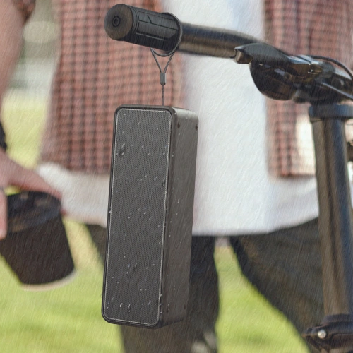 Bezprzewodowy głośnik bluetooth Baseus V1 wodoodporny czarny