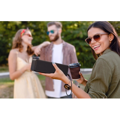 Bezprzewodowy głośnik bluetooth Baseus V1 wodoodporny czarny