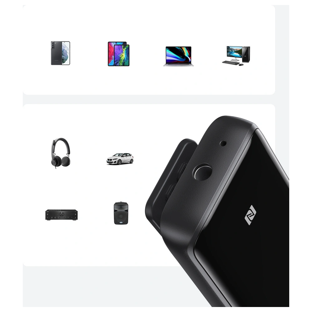 Hurtownia GSM - Zvukový přijímač UGREEN CM402 Bluetooth 5.0 aptX HD DAC SBC 3,5mm mini jack černý - UGR1238BLK - {ean13} - Hurt