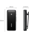 Hurtownia GSM - Odbiornik dźwięku UGREEN CM402 Bluetooth 5.0 aptX HD DAC SBC 3,5mm mini jack czarny - UGR1238BLK - {ean13} - Hurt