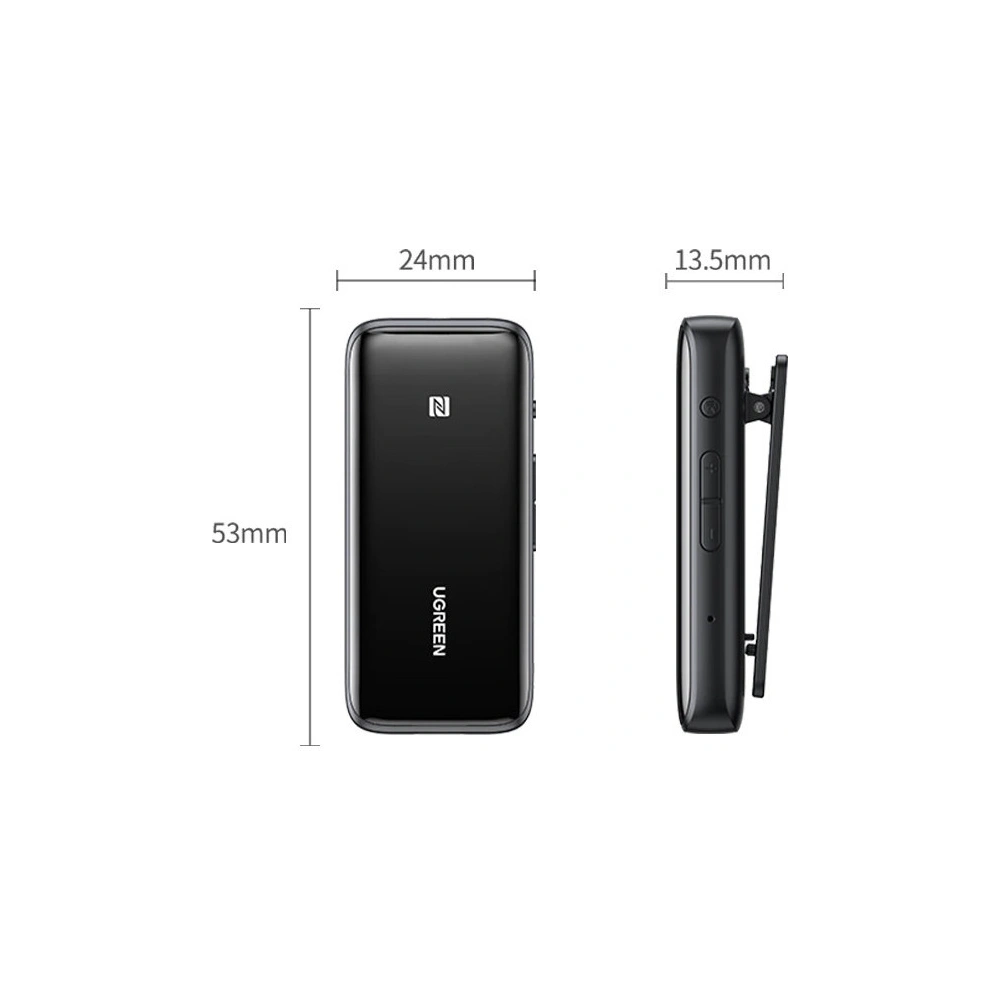 Hurtownia GSM - Zvukový přijímač UGREEN CM402 Bluetooth 5.0 aptX HD DAC SBC 3,5mm mini jack černý - UGR1238BLK - {ean13} - Hurt