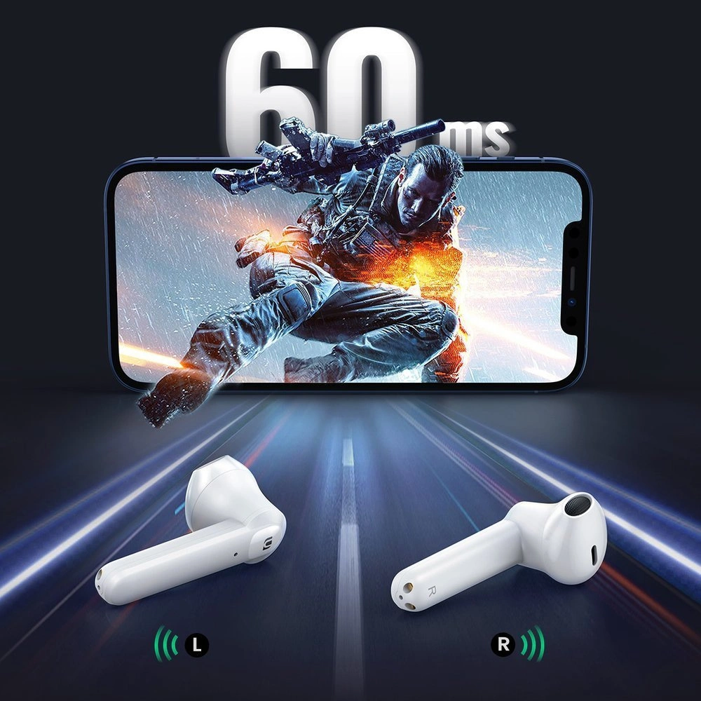 Hurtownia GSM - Bezprzewodowe słuchawki UGREEN WS105 HiTune T2 ENC Bluetooth 5.0 biały - UGR1240WHT - {ean13} - Hurt