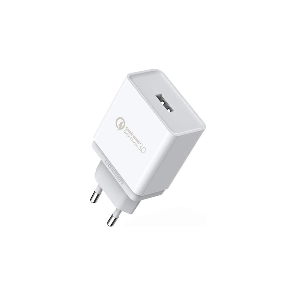 Hurtownia GSM - Ładowarka sieciowa UGREEN CD122 Quick Charge 3.0 18W 3A USB biały - UGR1241WHT - {ean13} - Hurt