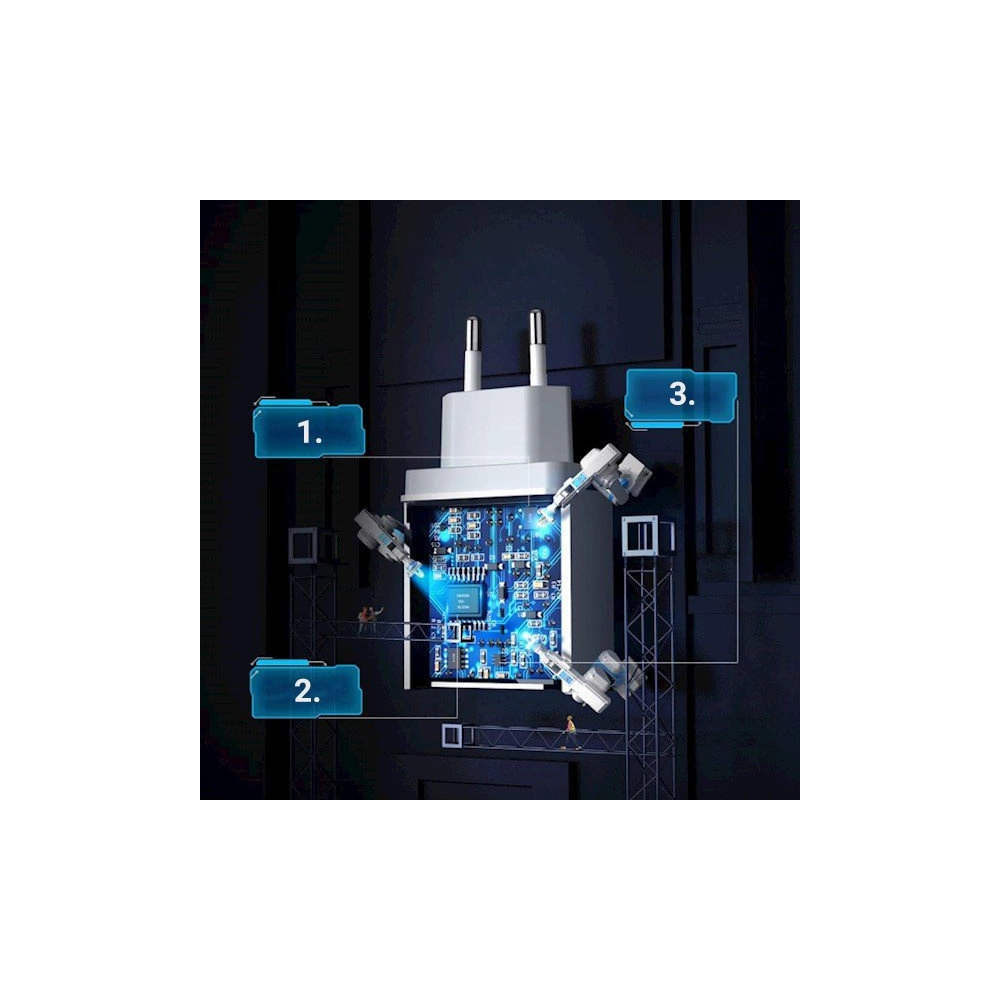 Hurtownia GSM - Ładowarka sieciowa UGREEN CD122 Quick Charge 3.0 18W 3A USB biały - UGR1241WHT - {ean13} - Hurt