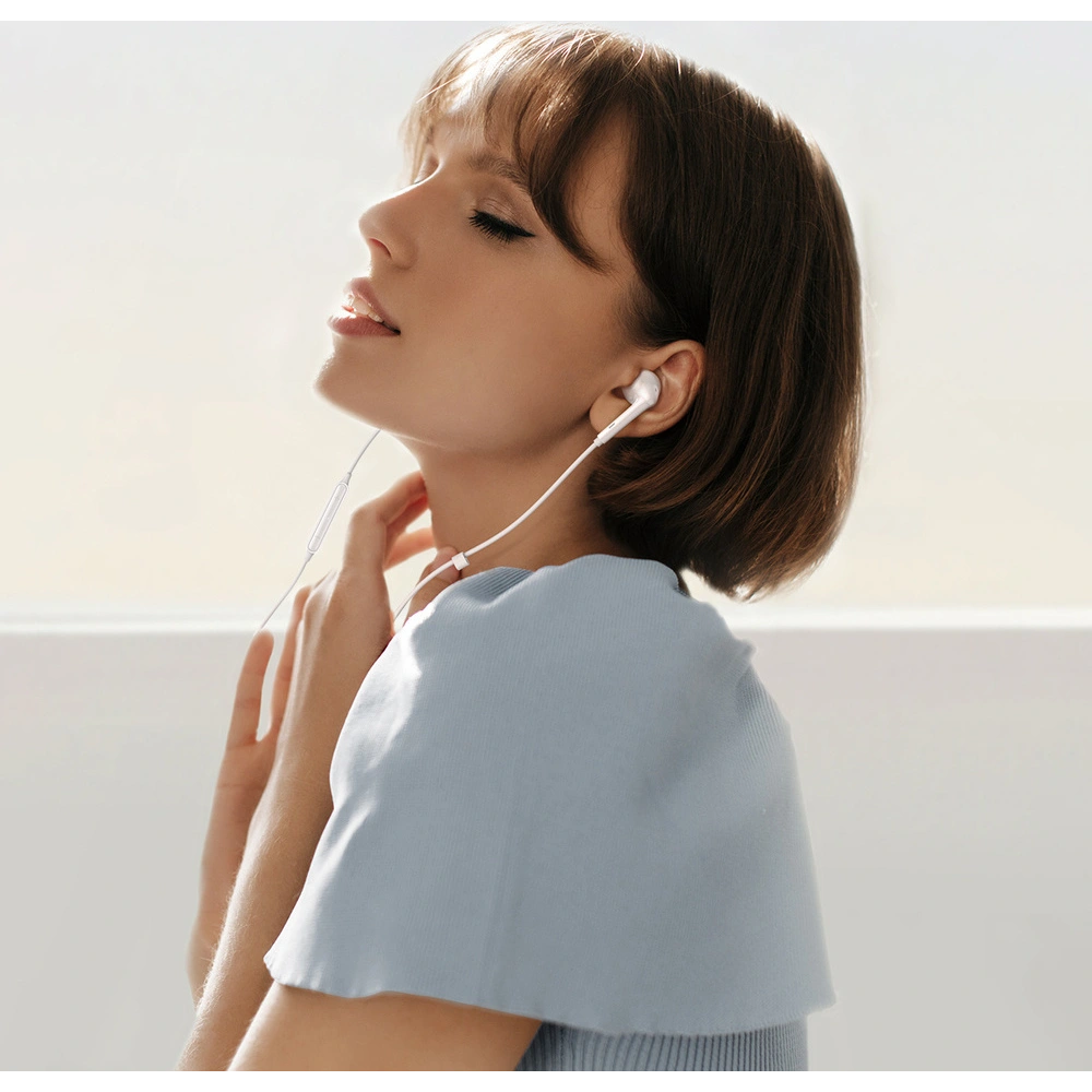 Wholesale UGREEN EP101 in -ear Lightning headphones with remote and microphone MFI white - UGR1242WHT - {ean13} - Hurt