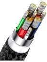 Wholesale Baseus Flash Series II USB Type C / USB Type A cable - USB Type C / Lightning / micro USB 100 W 1.5 m black - BSU3329BLK - {ean13} - Hurt