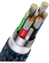 Hurtownia GSM - Kabel 3w1 Baseus Flash Series II USB-C/USB-A - USB-C, Lightning, micro USB 100W 1,5m modrý - BSU3330BLU - {ean13} - Hurt