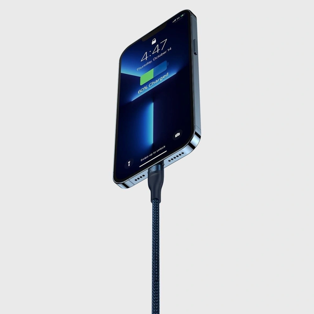 Hurtownia GSM - Kabel 3w1 Baseus Flash Series II USB-C/USB-A - USB-C, Lightning, micro USB 100W 1,5m modrý - BSU3330BLU - {ean13} - Hurt