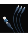 Hurtownia GSM - Kabel 3w1 Baseus Flash Series II USB-C/USB-A - USB-C, Lightning, micro USB 100W 1,2m černý - BSU3332BLK - {ean13} - Hurt