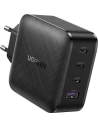 Ładowarka sieciowa UGREEN CD224 GaN PPS 65W USB / 3x USB-C QC 3.0 Power Delivery SCP FCP AFC czarny