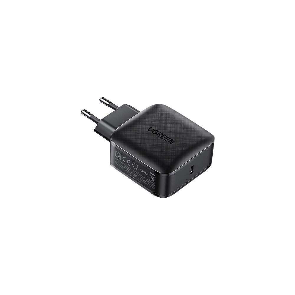 Hurtownia GSM - Ładowarka sieciowa UGREEN CD217 GaN 65W USB-C Quick Charge 3.0 Power Delivery czarny - UGR1244BLK - {ean13} - Hurt